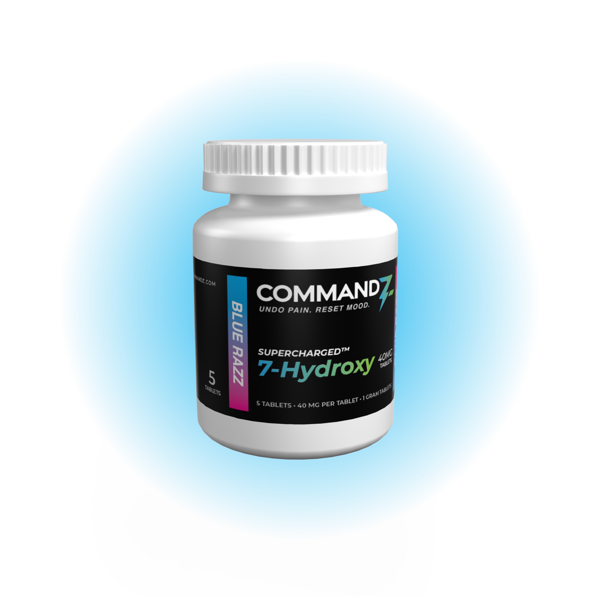 Supercharged™ 7-Hydroxy Tablets - 40mg